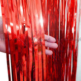 Fringes / Foil Curtains Best for Back Drop Wall Decoration for Birthday and Parties Celebration