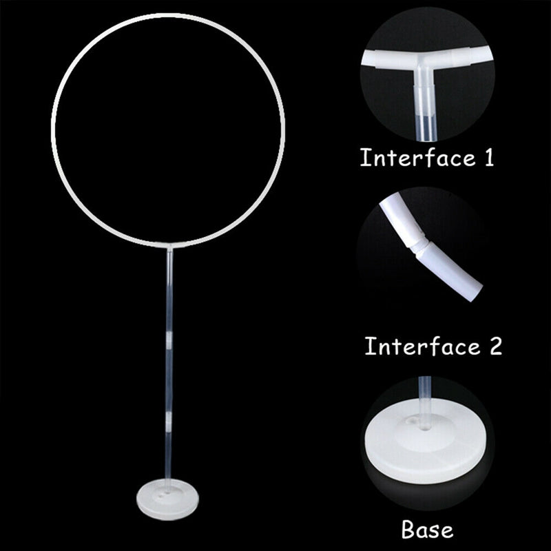 Round Ring Shaped Balloon Stand Baby Shower Wedding Decoration Ring Ba ...