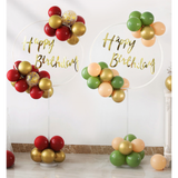 Round Ring Shaped Balloon Stand Baby Shower Wedding Decoration Ring Balloon Stand Reusable for any occasions Party Decorations