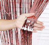 Fringes / Foil Curtains Best for Back Drop Wall Decoration for Birthday and Parties Celebration