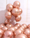 Metallic Chrome Balloons (Pack of 10) For Birthday, Wedding, Anniversary, Baby Shower Party Decoration