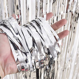 Fringes / Foil Curtains Best for Back Drop Wall Decoration for Birthday and Parties Celebration