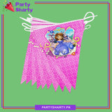 Sofia Theme Party Flags Bunting for Sofia Theme Decoration and Celebrations
