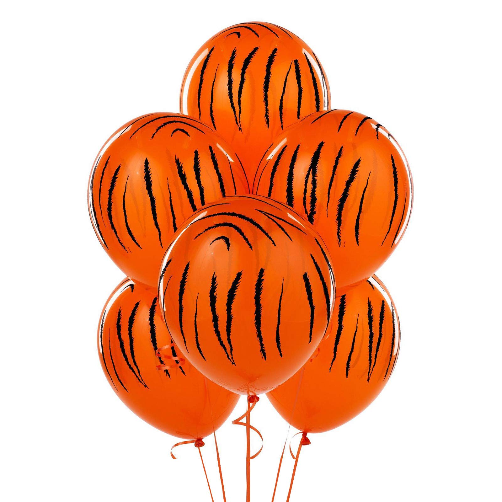 Jungle Tiger Safari Animal Printed Latex Balloons for Jungle / Safari / Wild One Themed Party Decoration