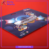 5pcs/set UFO Spaceship Shaped Theme Foil Balloons For Space Theme Birthday Party Decoration and Celebration