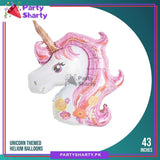 Jumbo Size Unicorn Head Theme Foil Balloons For Unicorn Theme Birthday Party Decoration and Celebration