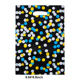 Metallic Color with Golden Dots and Star Printed Plastic Goody Bags / Loot Bags For Party Decoration and Celebration