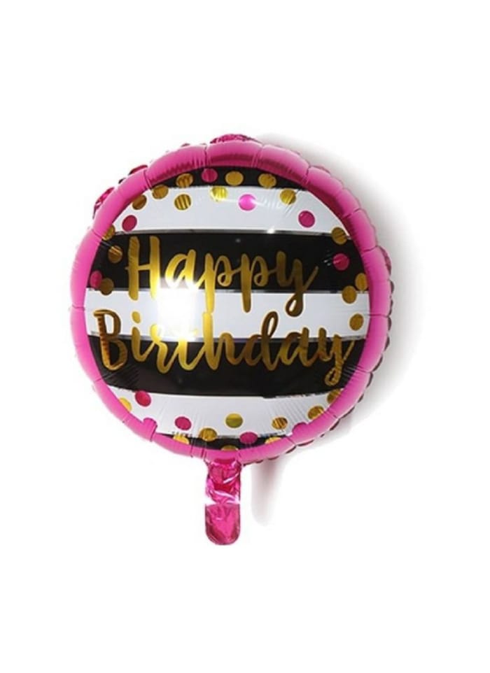 18inch Happy Birthday Round Celebration Party Decoration Foil Helium Balloon