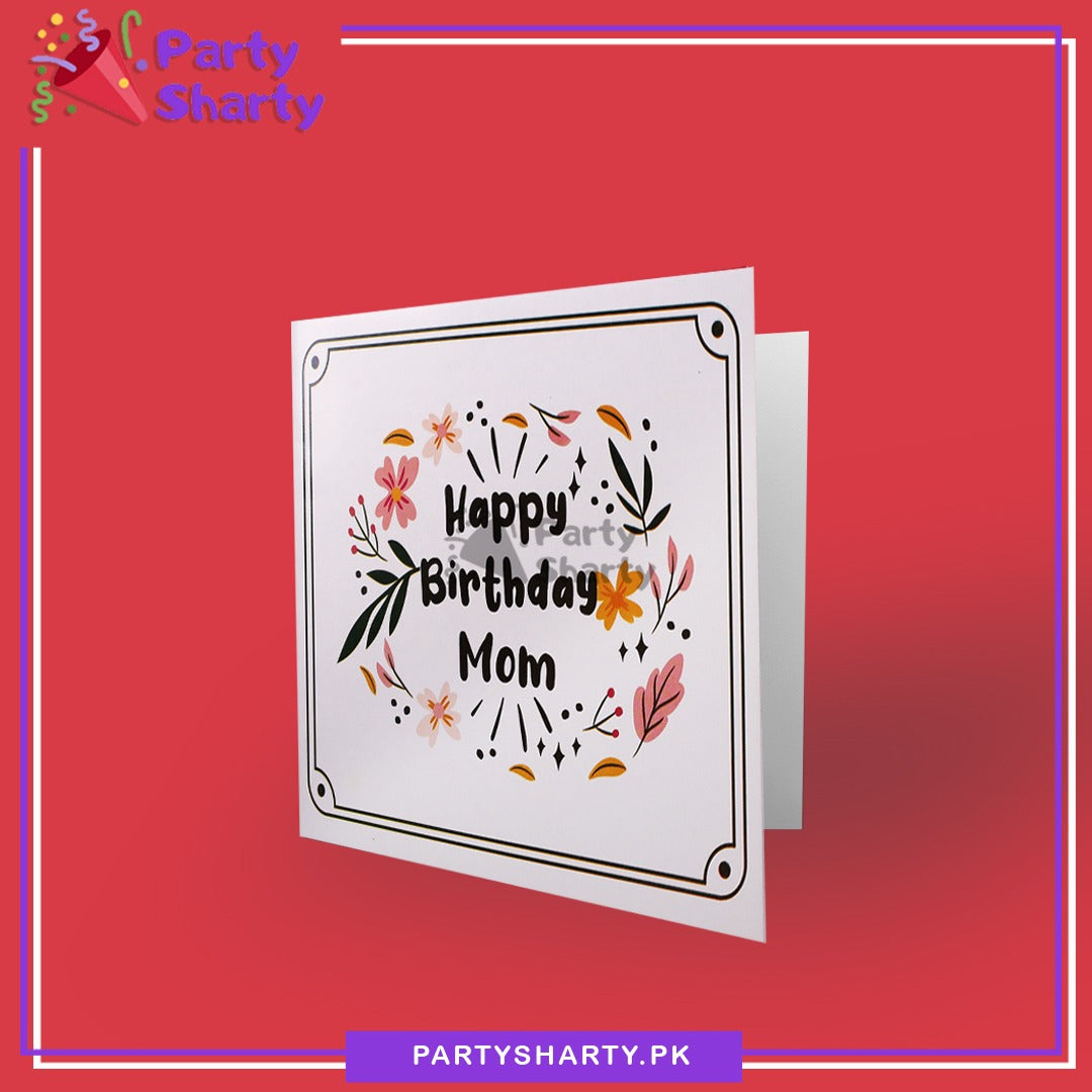 Happy Birthday Mom Greeting Card
