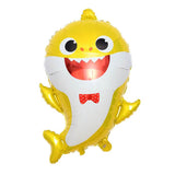 Baby Shark Shaped Foil Balloon for Baby Shark Theme Birthday Party Celebration and Decoration