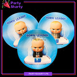 Small Size Boss Baby Paper Plates For Boss Baby Birthday Theme Party and Decoration