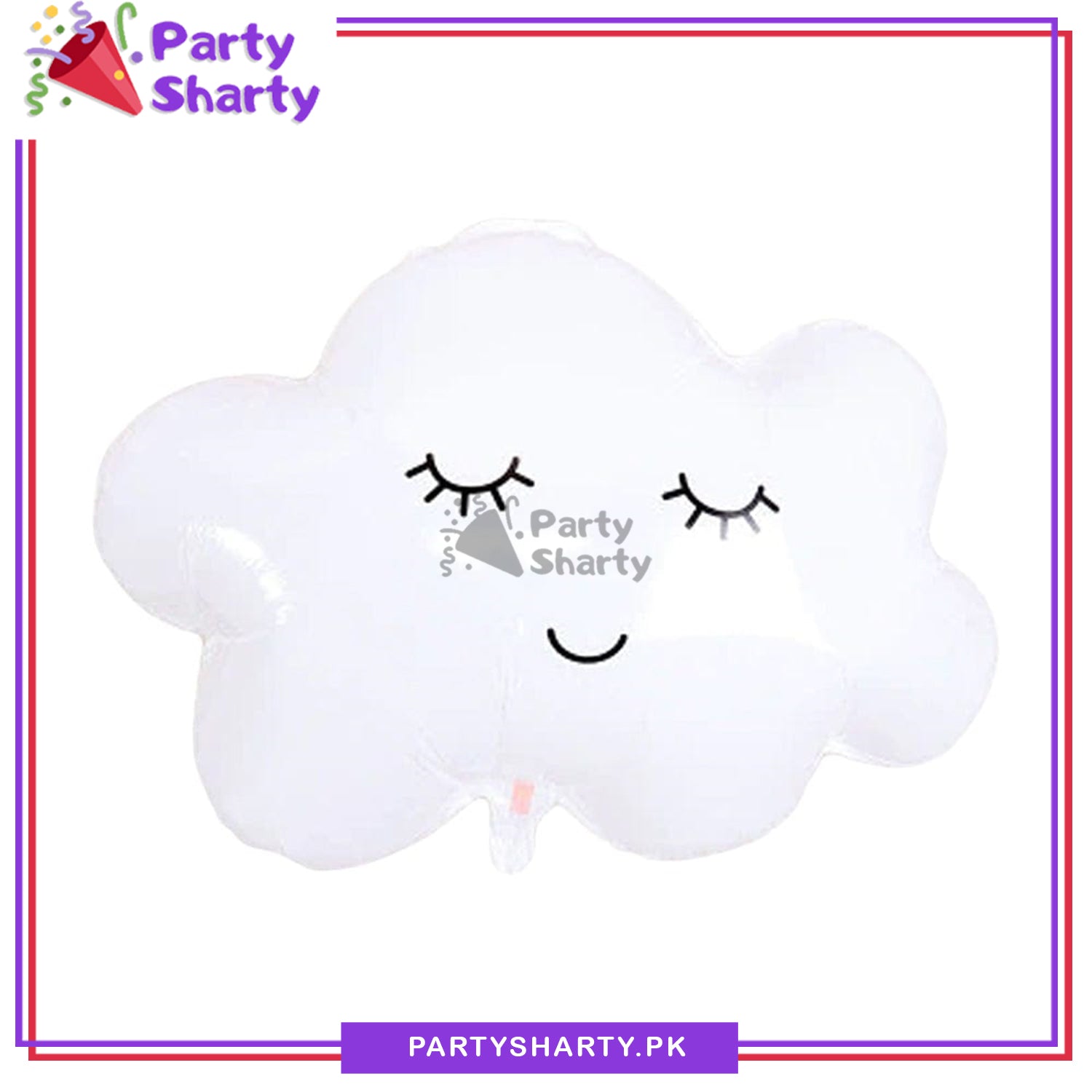 Cloud Shaped Aluminum Foil Balloon For Birthday & Baby Shower Decoration and Celebrations