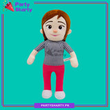 Cocomelon Plush Toy Hot Cartoon TV Series Family (Cocomelon JJ Sister Brother Daddy Mummy Stuffed Doll) for Kids