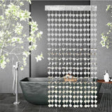 Heart Shaped Fringes / Foil Curtains Best for Back Drop Wall Decoration for Birthday and Parties Celebration