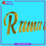 Ramadan Mubarak Bunting Card Banner For Ramadan / Iftar Party Decoration and Celebration
